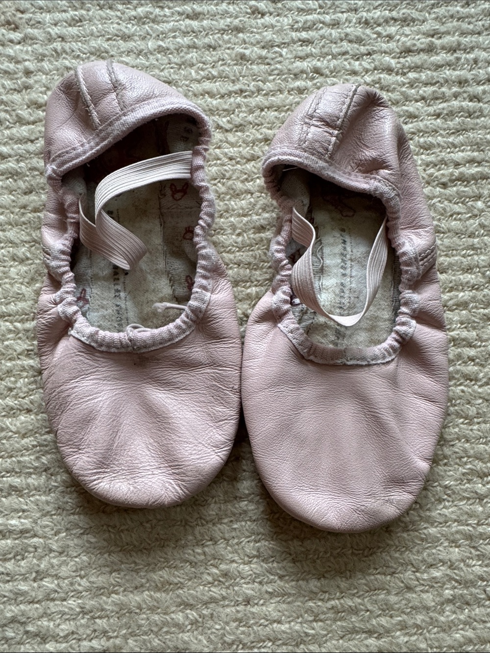 Bloch Soft Pink Leather Ballet Slippers for Kids